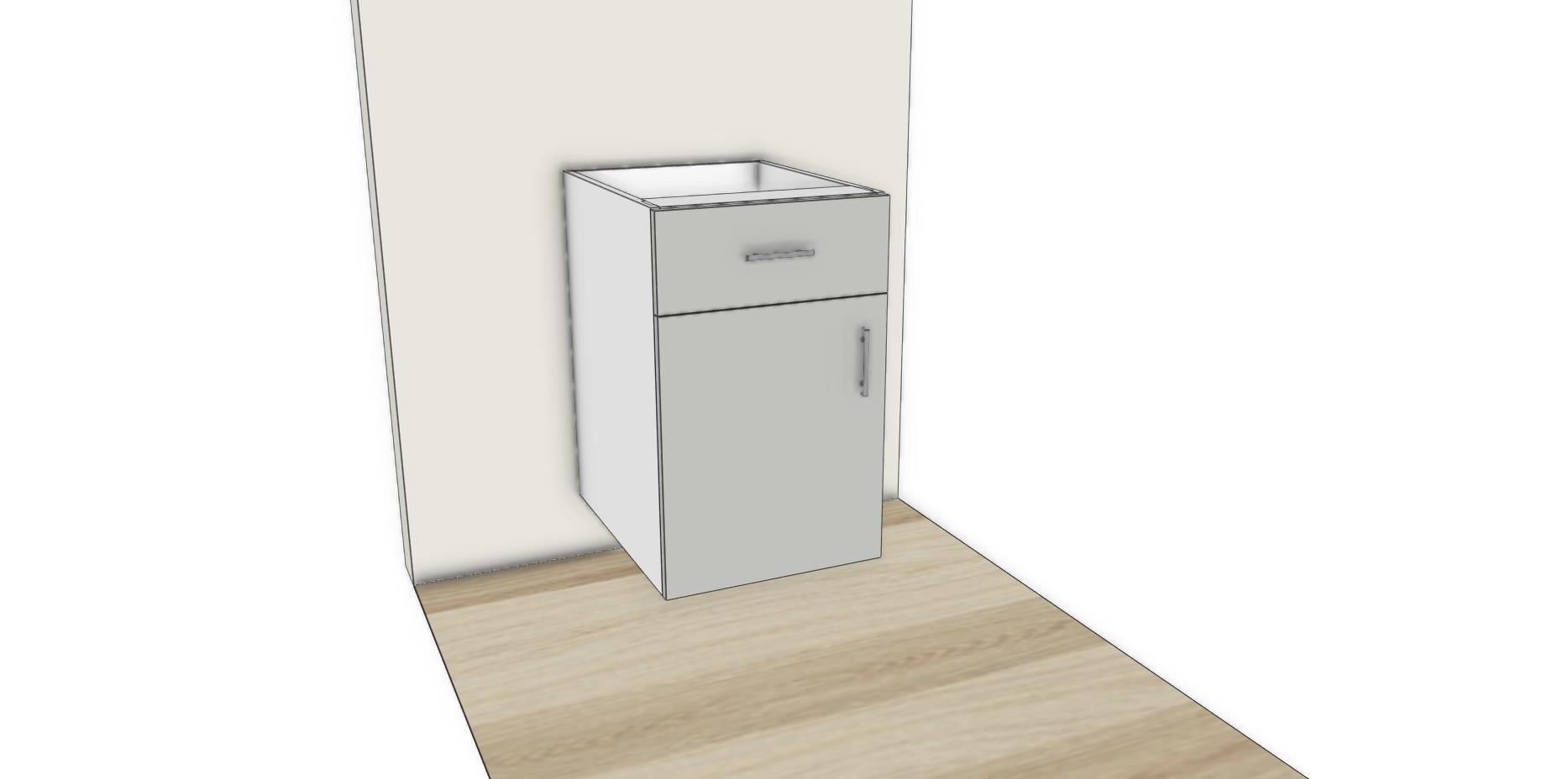 RCL Base Cabinet 1 Door + 1 Drawer