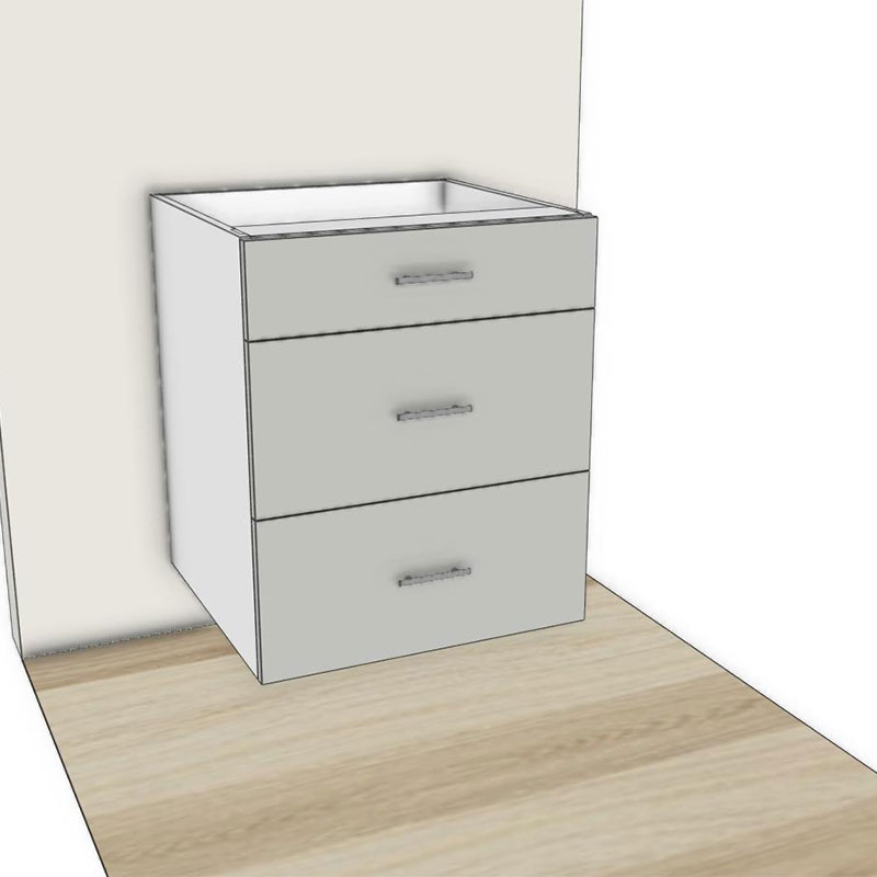 RCL Base Cabinet 3 Drawer